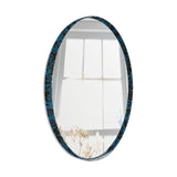 Espejo de Pared Osaka Plata 80x80cm Redondo con Marco Metalico - Espejos Decorativos | Bylmo