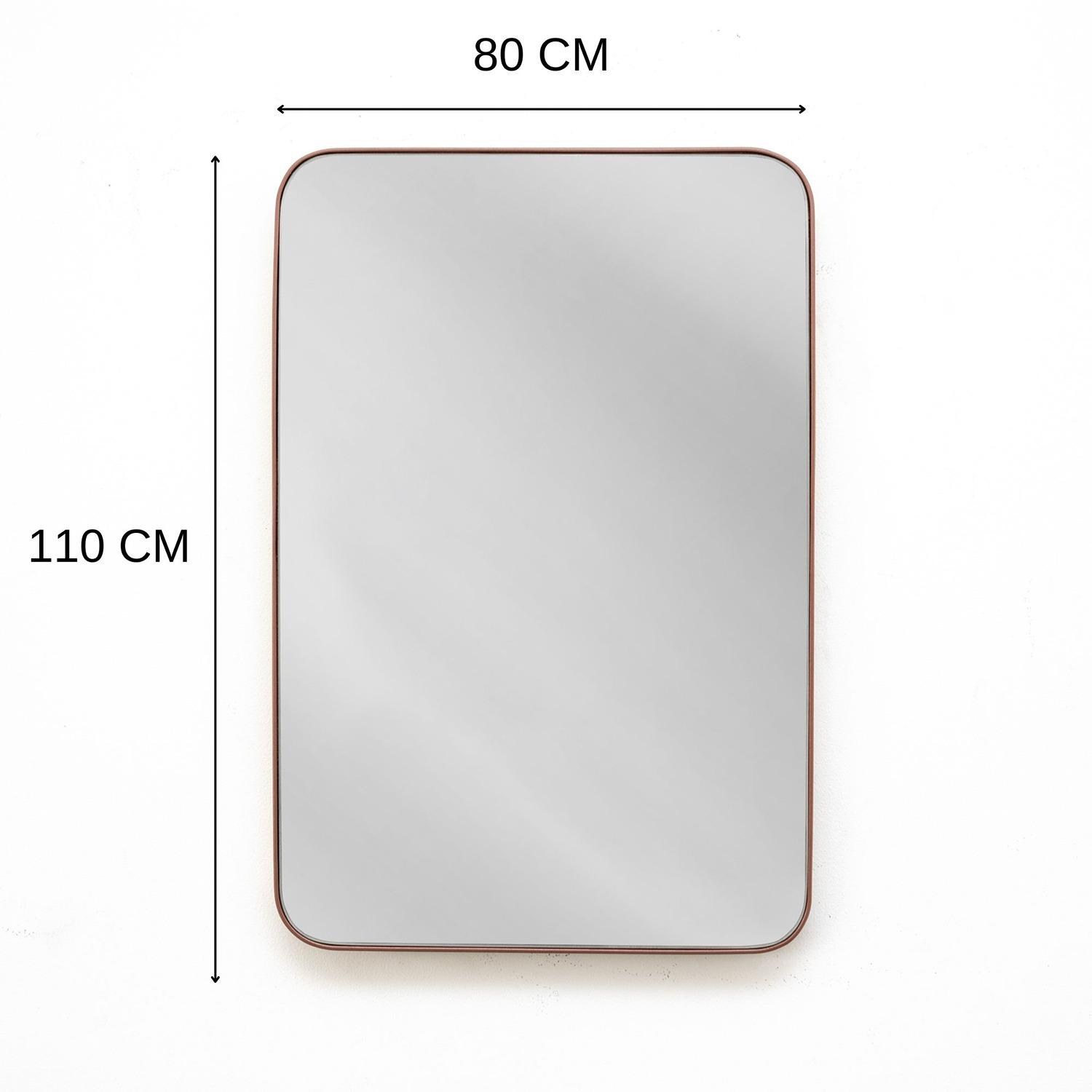 Espejo de Pared Salamanca Cobre 80x110cm Rectangular con Marco Metalico - Espejos Decorativos | Bylmo