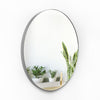 Espejo Scintilla Circular 120 cm Plata Decorativo