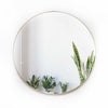 Espejo Scintilla Circular 90 cm Dorado Decorativo