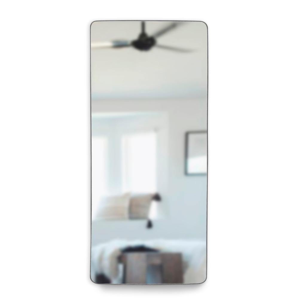 Espejo de Piso Tanger Negro 60x160cm Rectangular con Marco y Soporte Metálico - Espejos Decorativos | Bylmo