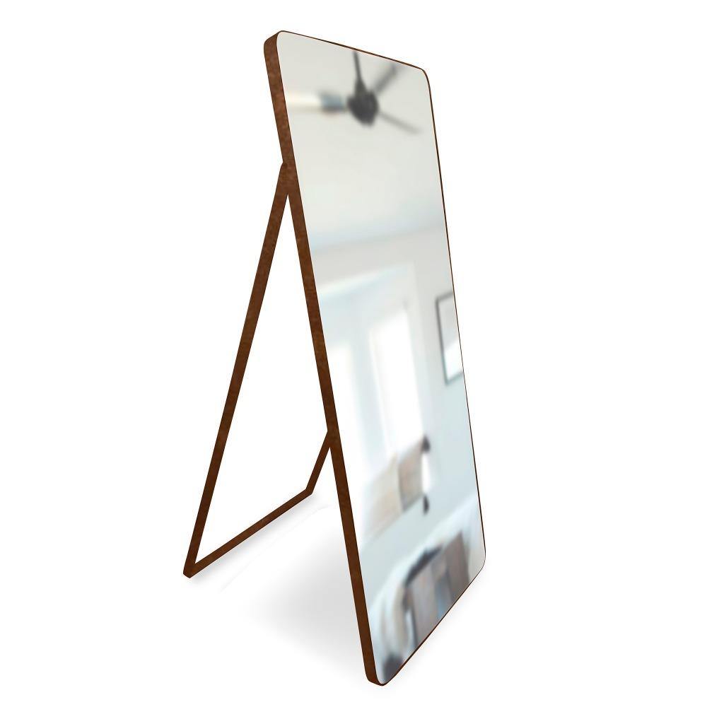 Espejo de Piso Tanger Negro 60x160cm Rectangular con Marco y Soporte Metálico - Espejos Decorativos | Bylmo