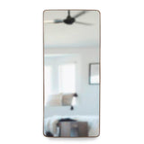 Espejo de Piso Tanger Negro 60x160cm Rectangular con Marco y Soporte Metálico - Espejos Decorativos | Bylmo