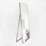 Espejo de Piso Tanger Plata 50x150cm Rectangular con Marco Metálico - Espejos Decorativos | Bylmo