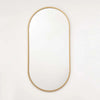 Espejo Torrejon Ovalado 50 cm Dorado