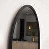 Espejo Torrejon Ovalado 60 cm Negro