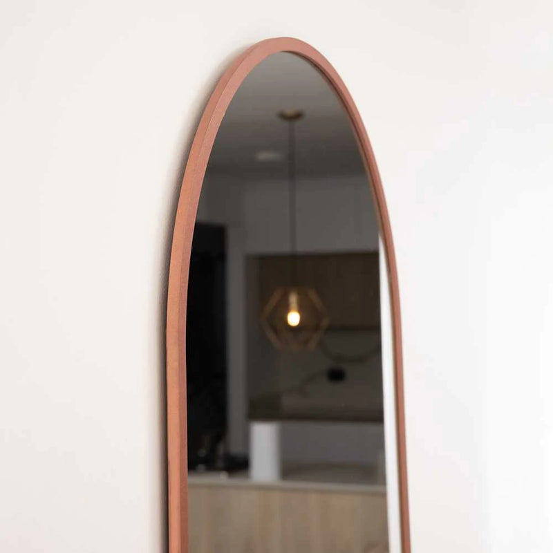 Espejo Torrejon Ovalado 60 cm Oro rosa