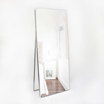 Espejo de Piso Tánger Rectangular 70 cm Plata Decorativo