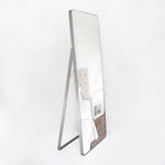 Espejo de Piso Tánger Rectangular 70 cm Plata Decorativo
