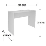 Escritorio en L Nice Blanco 110 cm Minimalista - Escritorios y Archivadores | Bylmo