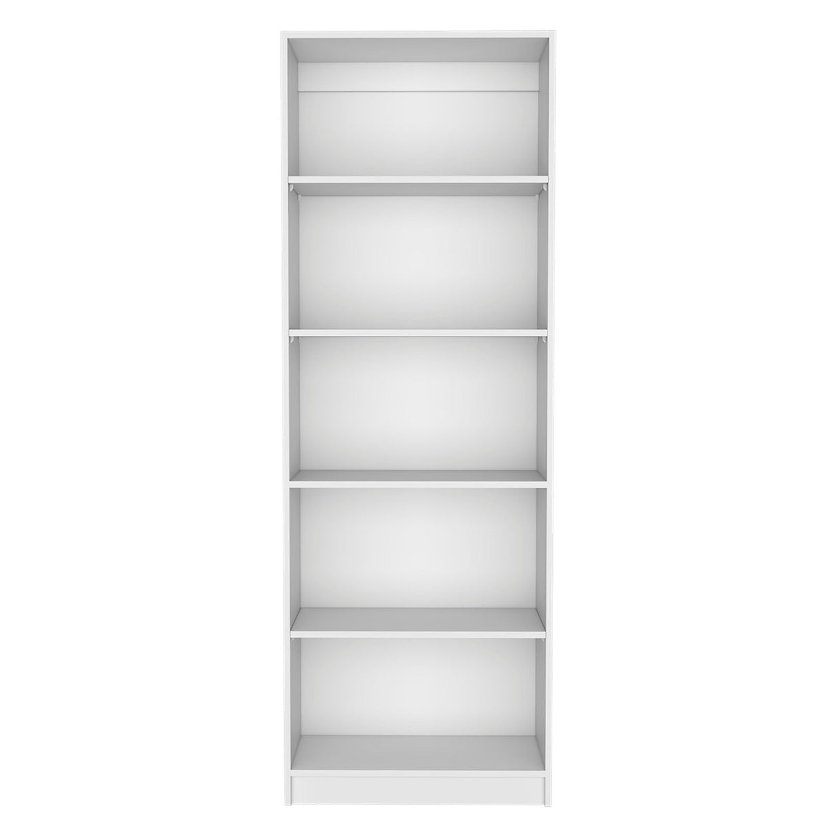 Estantería Home Blanco 63x181cm con Cinco Compartimientos - Bibliotecas y Estanterías | Bylmo