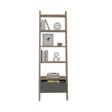 Biblioteca Escalera Mónaco Duna 56 cm con Cajón y Entrepaños - Bibliotecas | Bylmo