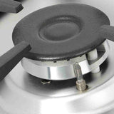 Estufa de Empotrar Challenger Acero 59x51cm de Cuatro Quemadores - Electrodomesticos | Bylmo