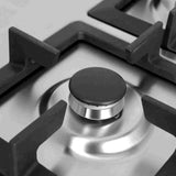 Estufa de Empotrar SI 60 cm Acero a Gas de 4 Puestos - Electrodomesticos | Bylmo