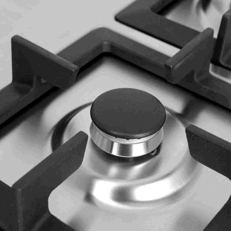 Estufa de Empotrar SI 60 cm Acero a Gas de 4 Puestos - Electrodomesticos | Bylmo