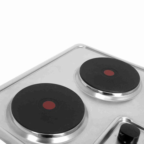 Estufa de Empotrar SP V 35 cm Acero Eléctrica 220 Voltios de 2 Puestos - Electrodomesticos | Bylmo