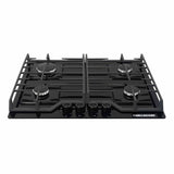 Estufa de Empotrar SQ AE 65 cm Negro a Gas de 4 Puestos - Electrodomesticos | Bylmo