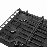 Estufa de Empotrar SQ AE 65 cm Negro a Gas de 4 Puestos - Electrodomesticos | Bylmo