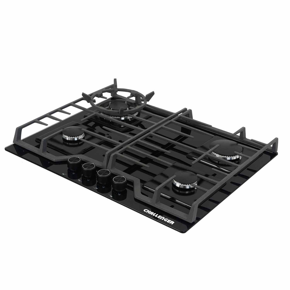 Estufa de Empotrar SQ AES 65 cm Negro a Gas de 4 Puestos - Electrodomesticos | Bylmo
