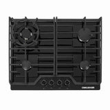 Estufa de Empotrar SQ AES 65 cm Negro a Gas de 4 Puestos - Electrodomesticos | Bylmo