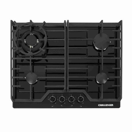 Estufa de Empotrar SQ AES 65 cm Negro a Gas de 4 Puestos - Electrodomesticos | Bylmo