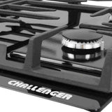 Estufa de Empotrar SQ AES 65 cm Negro a Gas de 4 Puestos - Electrodomesticos | Bylmo