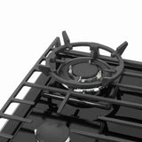 Estufa de Empotrar SQ AES 65 cm Negro a Gas de 4 Puestos - Electrodomesticos | Bylmo