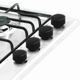 Estufa de Empotrar Challenger Acero 53x65cm de Cuatro Quemadores - Electrodomesticos | Bylmo