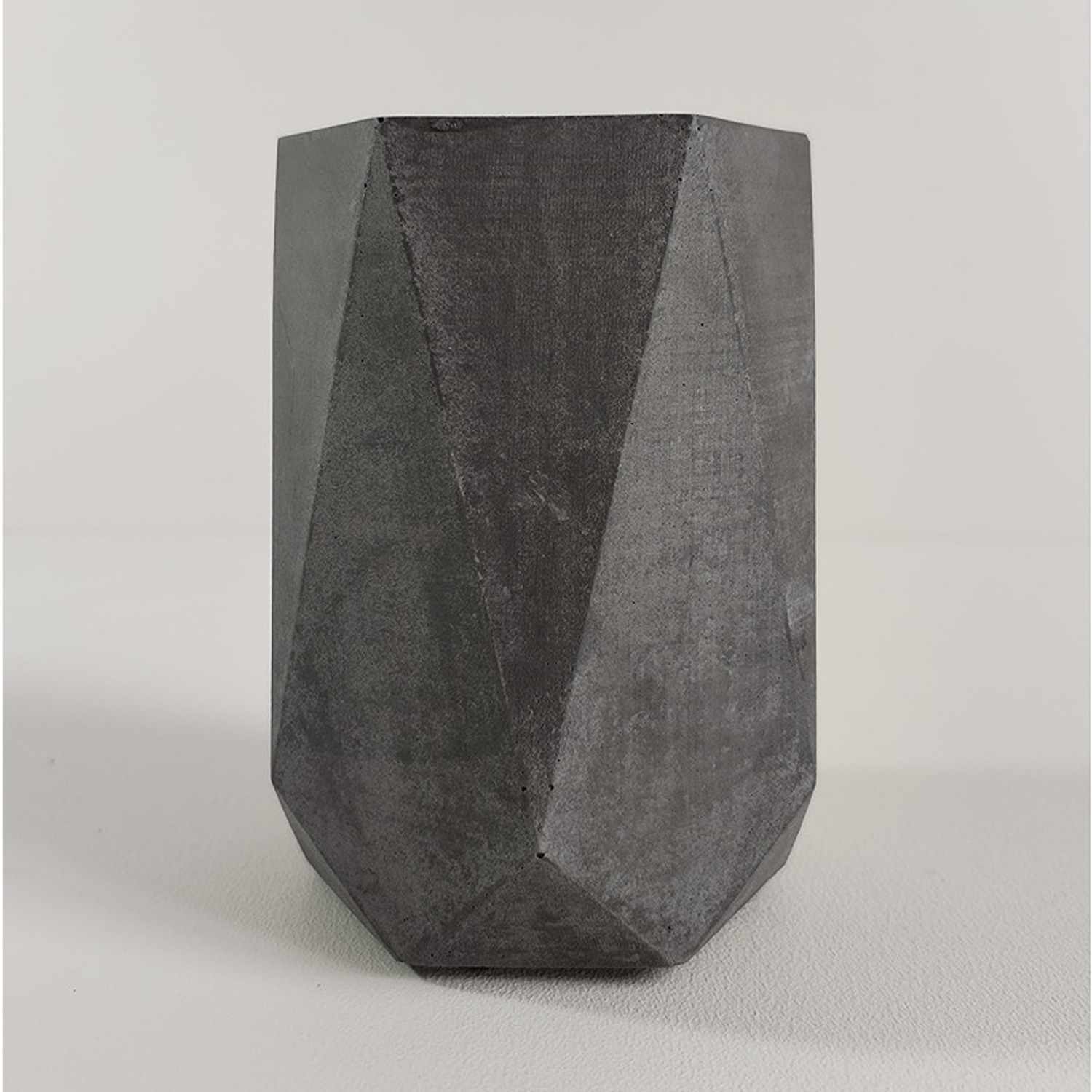 Florero Amalas Gris Oscuro 7 cm Minimalista - Jardineria | Bylmo