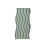 Bandeja Olas Verde Oliva 25 cm Minimalista - Utensilios y Accesorios | Bylmo