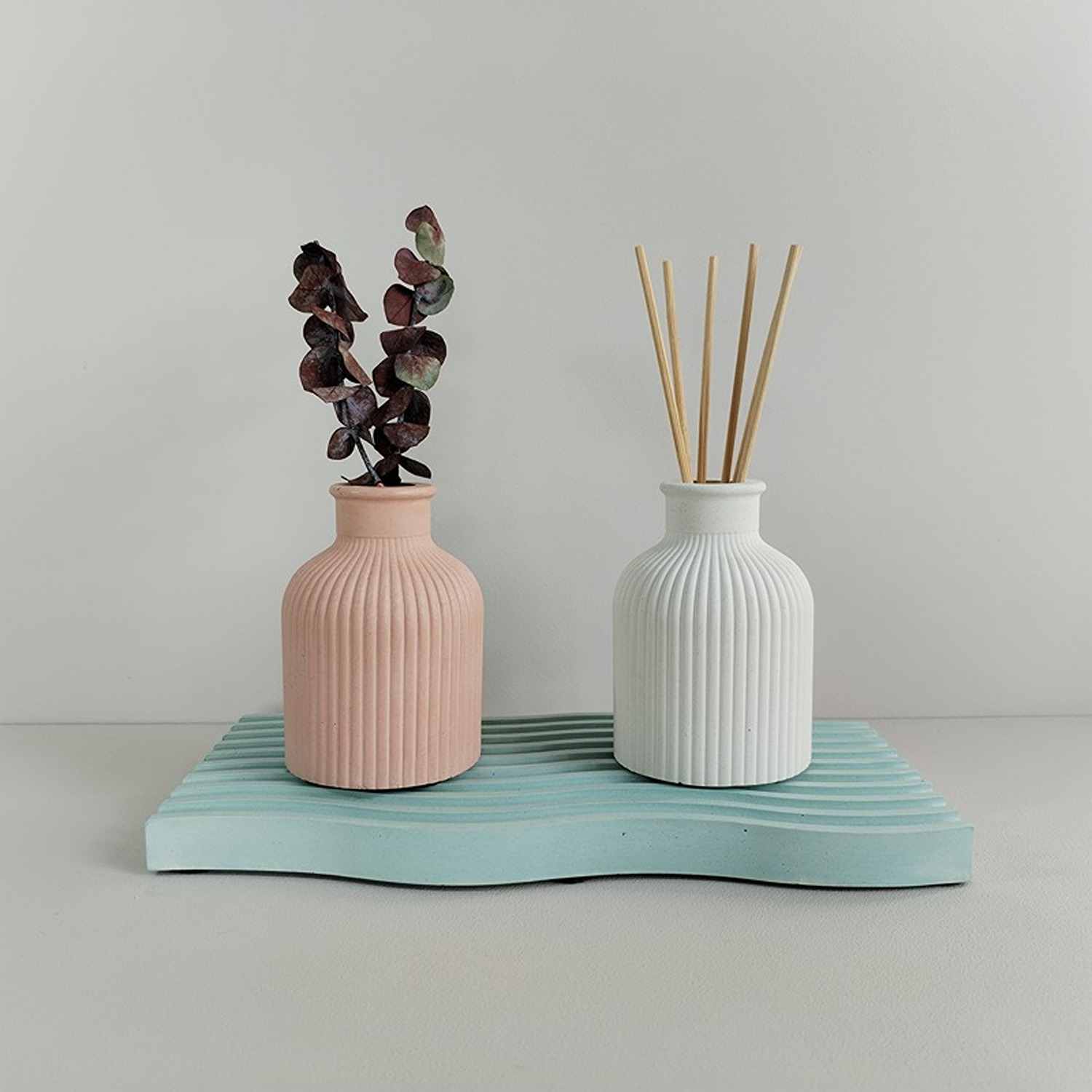 Bandeja Olas Aguamarina 25 cm Minimalista - Utensilios y Accesorios | Bylmo