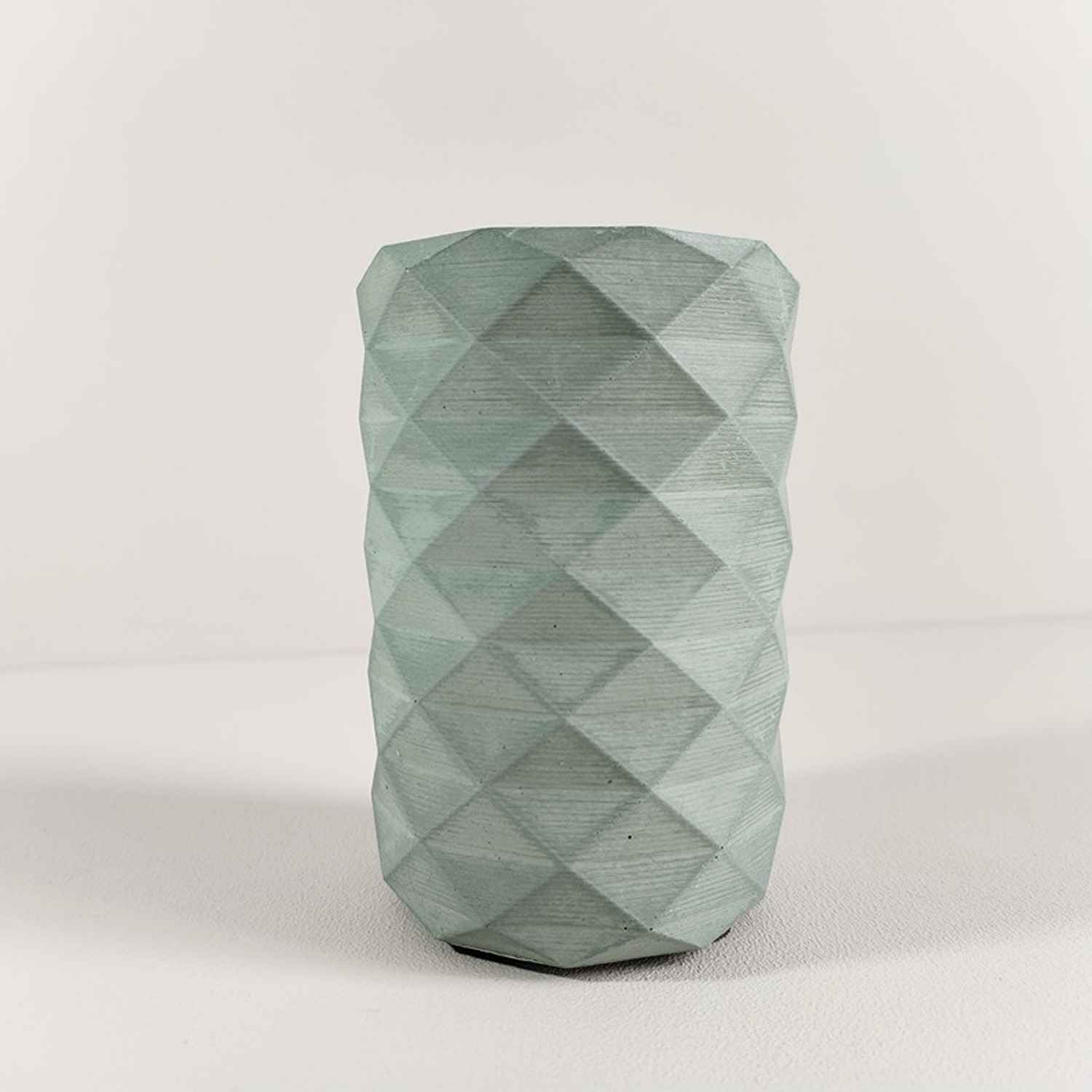 Florero Frida Verde Oliva 6 cm Minimalista - Jardineria | Bylmo