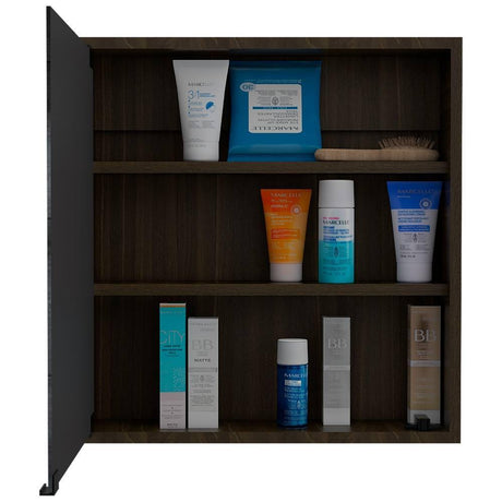 Gabinete Toledo Amareto 50 cm con Espejo - Gabinetes | Bylmo