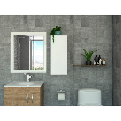 Mueble Auxiliar Plus Blanco 30 cm con Una Puerta - Gabinetes | Bylmo