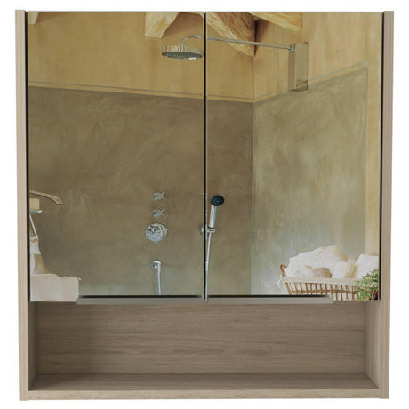 Gabinete Jaspe Rovere 60 cm con Dos Puertas y Espejo - Gabinetes | Bylmo