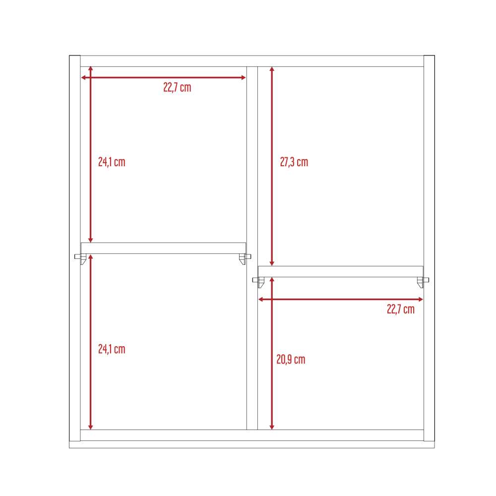 Gabinete Duma Duna 50 cm con Espejo - Gabinetes | Bylmo