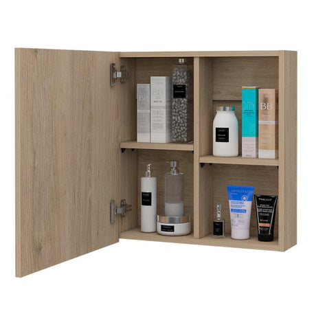 Gabinete Duma Rovere 50 cm con Espejo - Gabinetes | Bylmo