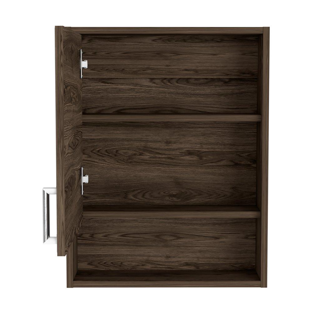 Gabinete de Baño Eco Coñac 46.5x60cm Cuadrado con Espejo y con Dos Entrepaños - Gabinetes | Bylmo