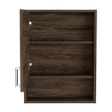 Gabinete de Baño Eco Coñac 46.5x60cm Cuadrado con Espejo y con Dos Entrepaños - Gabinetes | Bylmo