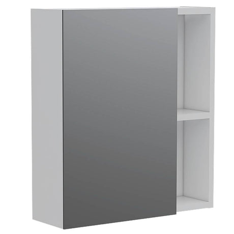 Gabinete de Baño Labelle Blanco 45x49.7cm Cuadrado con Espejo y con Tres Entrepaños - Gabinetes | Bylmo