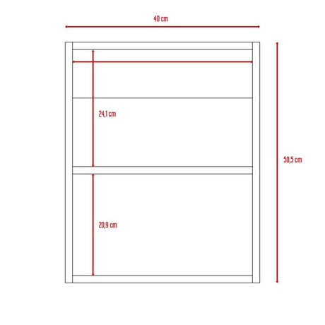 Gabinete de Baño Lumo Wengue 40x50.5cm Cuadrado con Espejo y con Un Entrepaño - Gabinetes | Bylmo