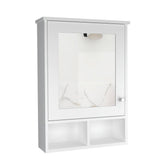 Gabinete de Baño Viña Blanco 53x73.6cm Cuadrado con Espejo y con Tres Entrepaños - Gabinetes | Bylmo