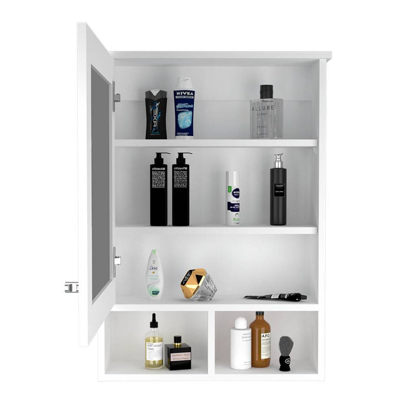 Gabinete Viña Blanco 53 cm con Espejo y Entrepaños
