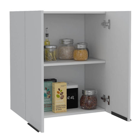 Mueble Auxiliar Nantes Plus Blanco 60 cm con Dos Puertas - Cocinas | Bylmo