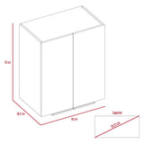 Mueble Auxiliar Nantes Plus Blanco 60 cm con Dos Puertas - Cocinas | Bylmo