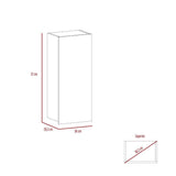 Mueble Auxiliar Plus Blanco 30 cm con Una Puerta - Gabinetes | Bylmo