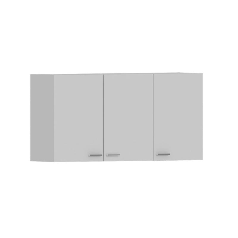 Mueble Superior con Tres Puertas Blanco 120 cm