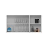 Mueble Superior con Tres Puertas Blanco 120 cm - Cocinas | Bylmo