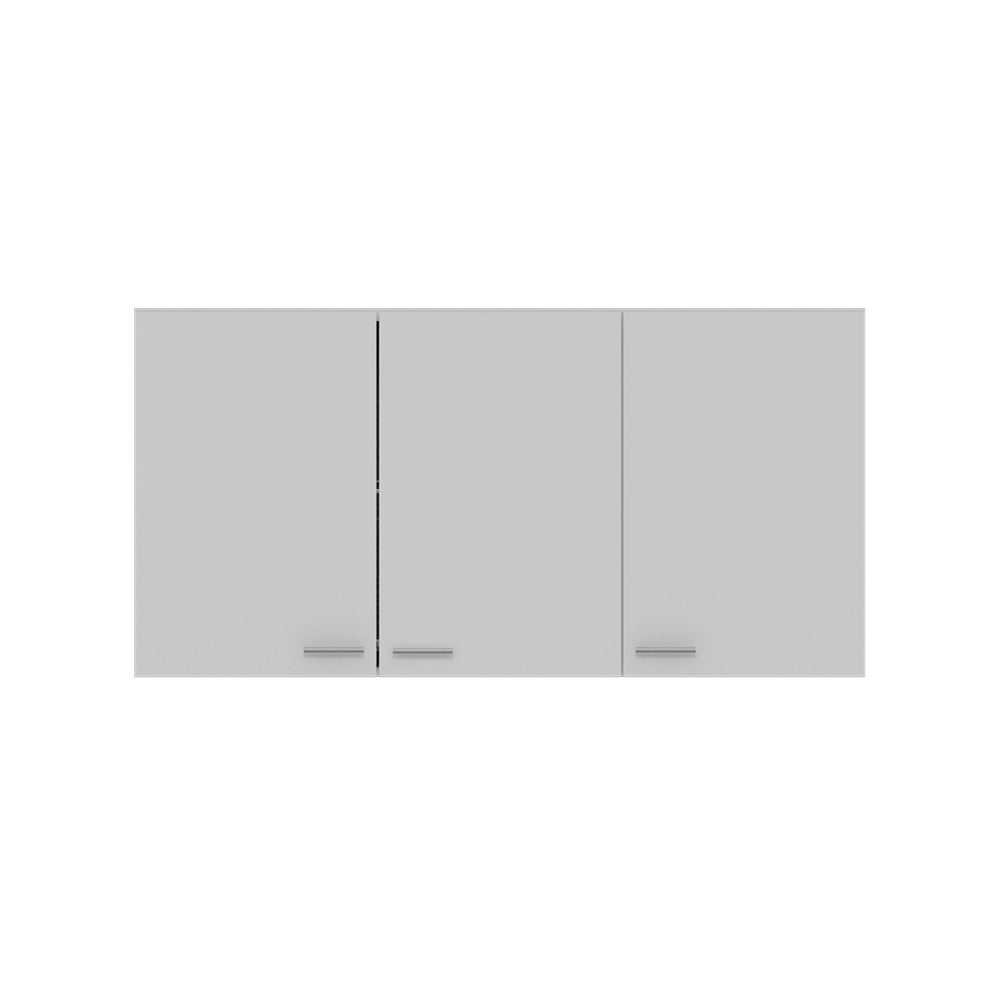 Mueble Superior con Tres Puertas Blanco 120 cm - Cocinas | Bylmo