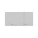 Mueble Superior con Tres Puertas Plus Blanco 120 cm - Cocinas | Bylmo